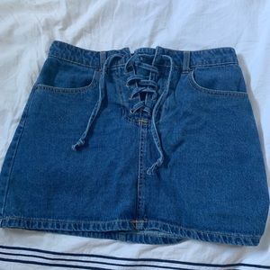 denim skirt